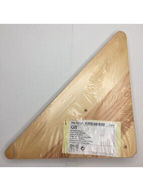 Ikea Git Corner Shelf Softwood Triangle Wall Mount Home Storage Organization